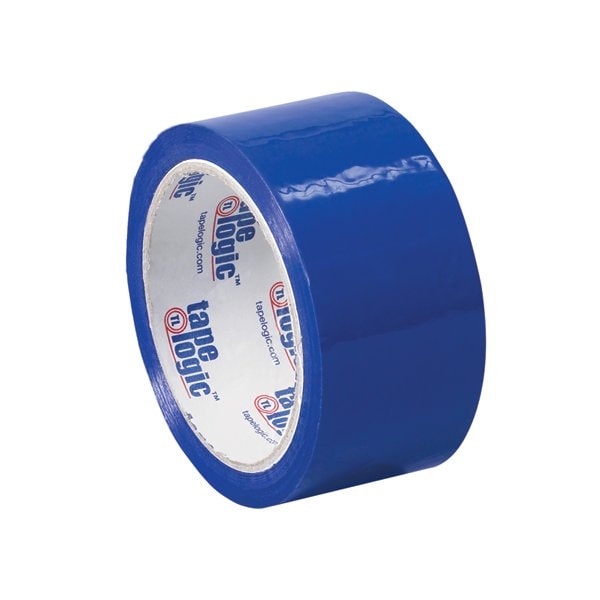 Tape Logic 2'' x 55 yds. Blue Tape Logic Carton Sealing Tape, 6PK T90122B6PK - main